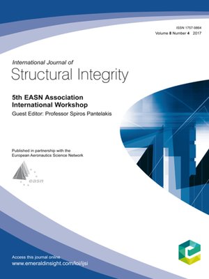 cover image of International Journal of Structural Integrity, Volume 8, Number 4